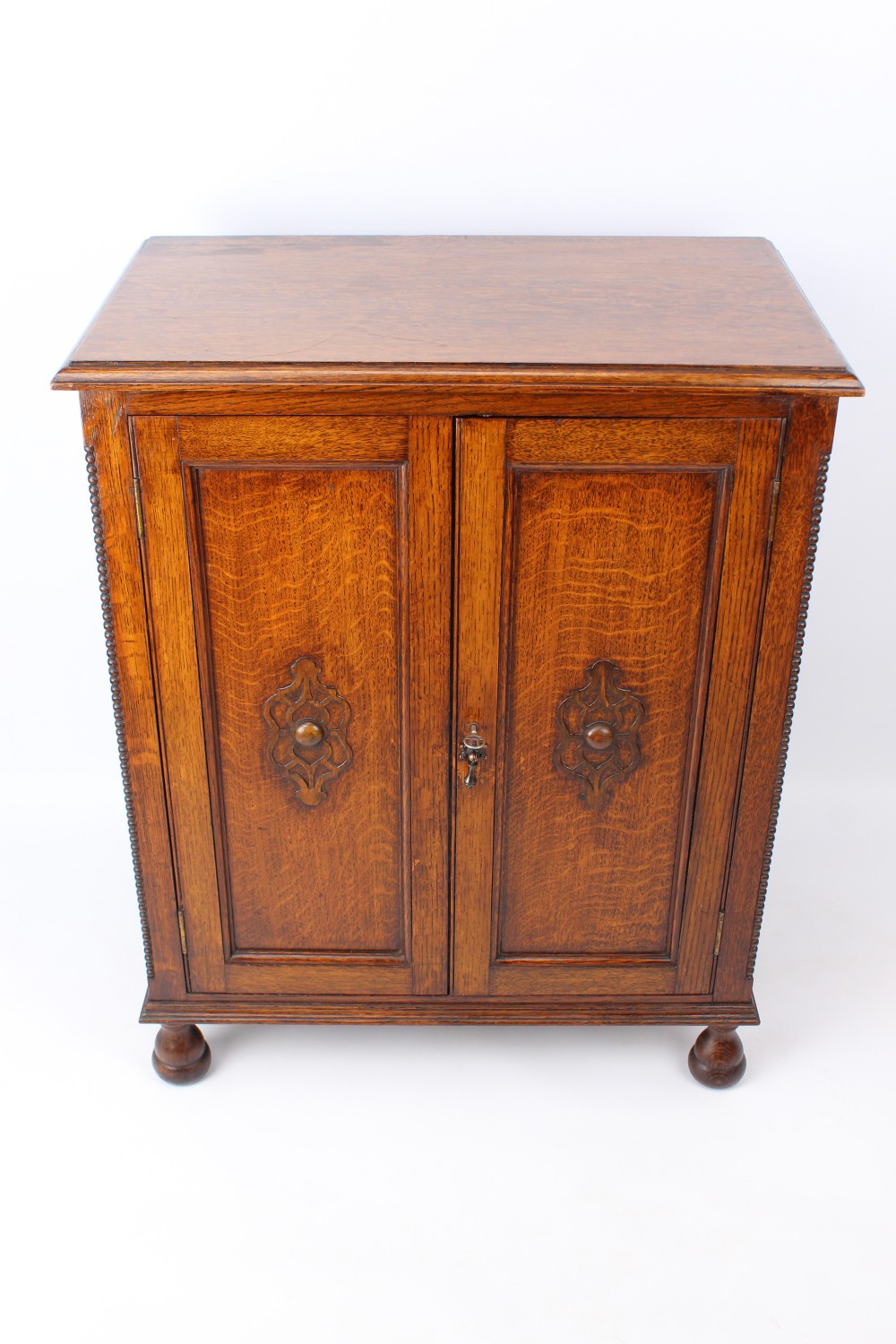 Small Edwardian Oak Bookcase