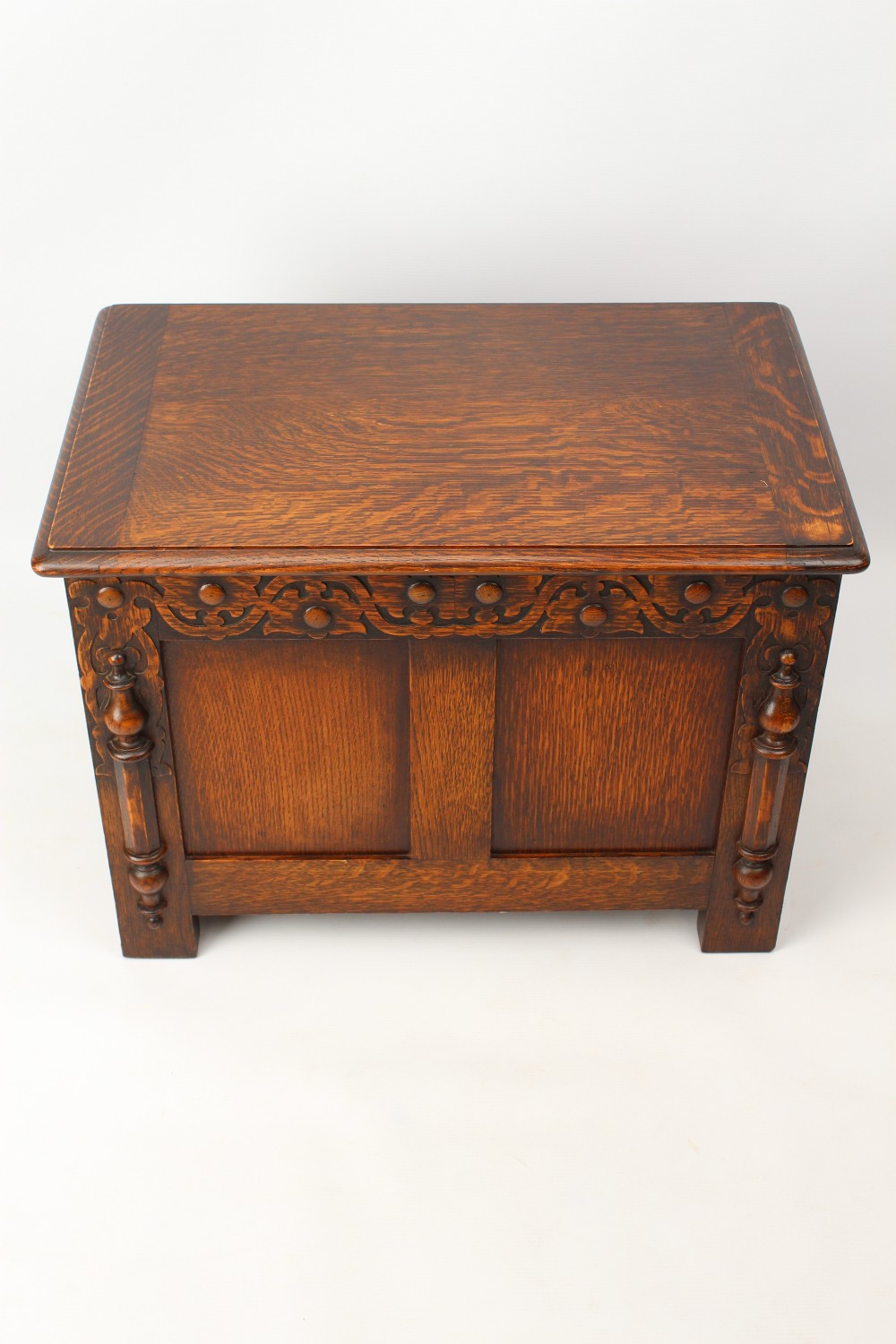Small Edwardian Oak Chest