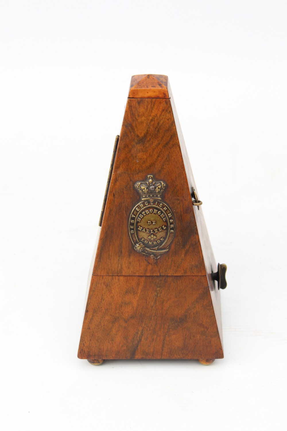 Antique Victorian Walnut Metronome