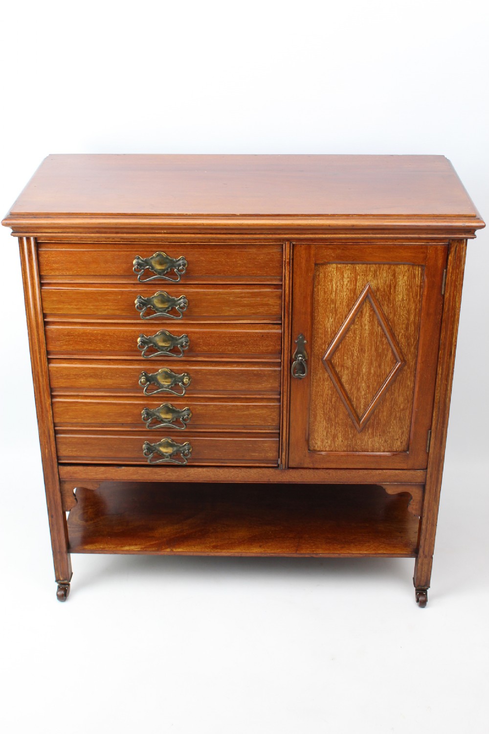 Edwardian Mahogany Music Cabinet