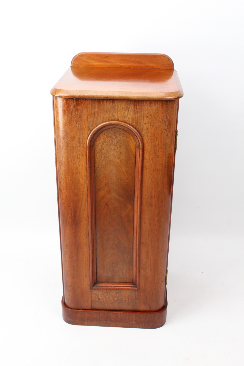 Slim Victorian Mahogany Bedside Cabinet