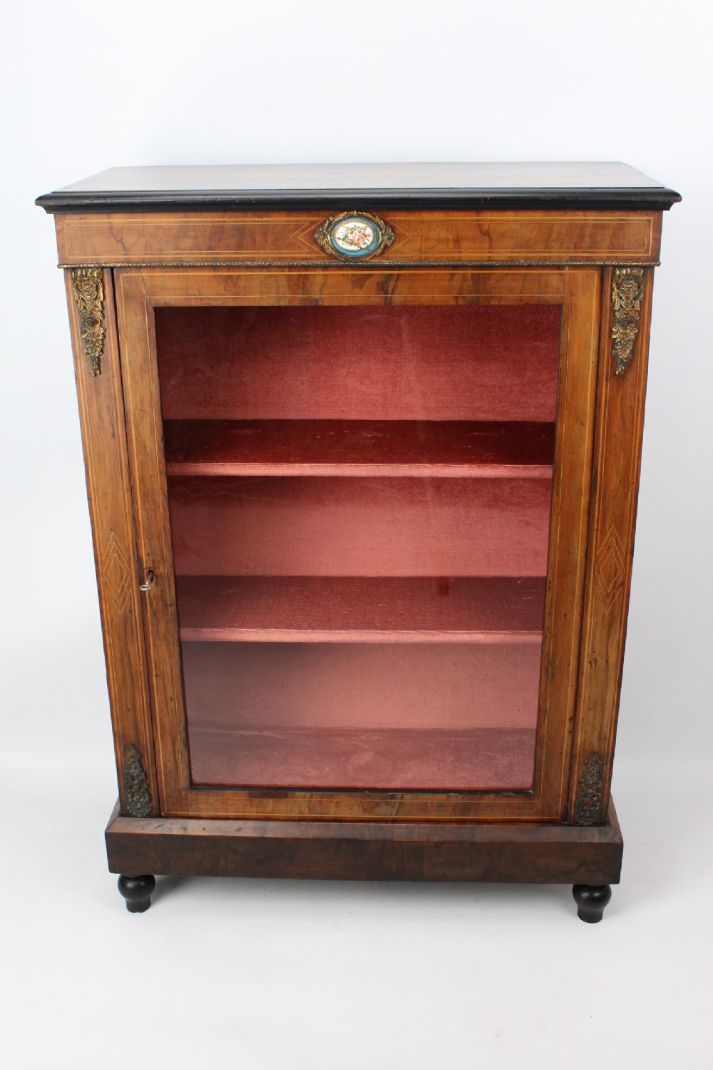 Victorian Walnut Pier Cabinet
