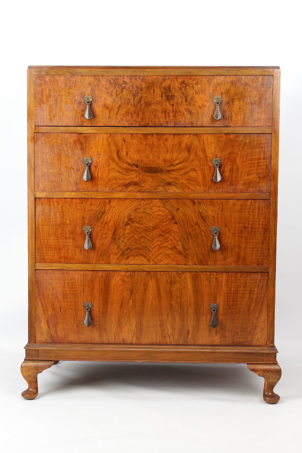 Art Deco Burr Walnut Chest of Drawers