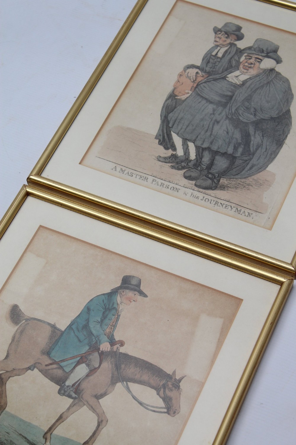 Pair Georgian Etchings by Robert Dighton Prints View IV