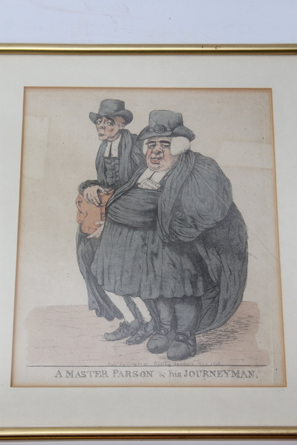 Pair Georgian Etchings by Robert Dighton Prints View V
