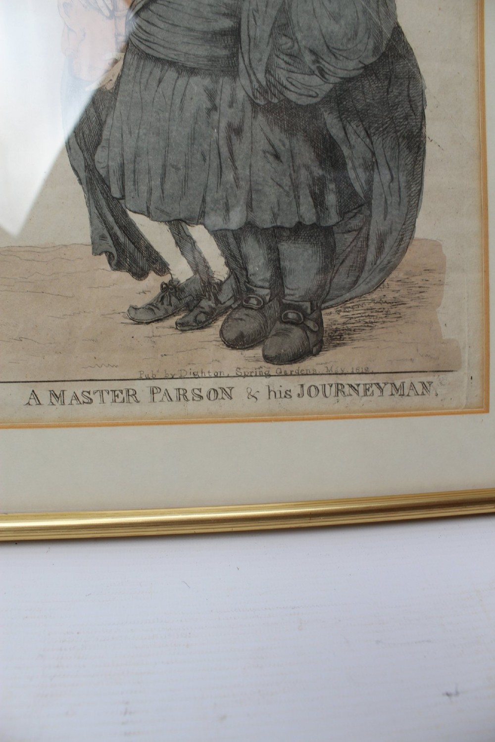 Pair Georgian Etchings by Robert Dighton Prints View X