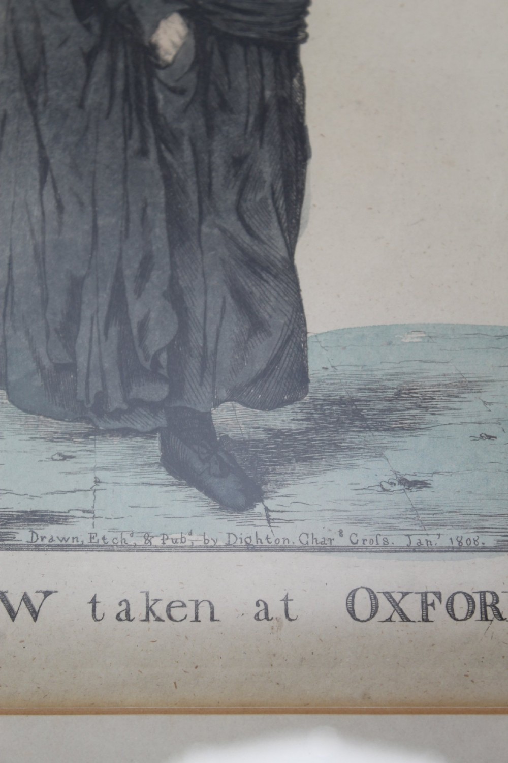 Set 4 Antique Georgian Etchings by Robert Dighton Prints View VIII