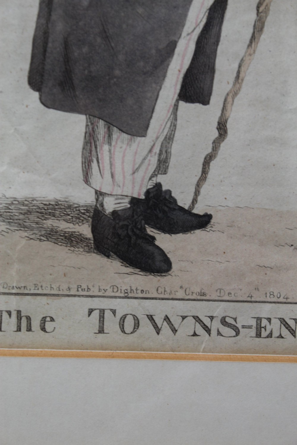 Set 4 Antique Georgian Etchings by Robert Dighton Prints View X