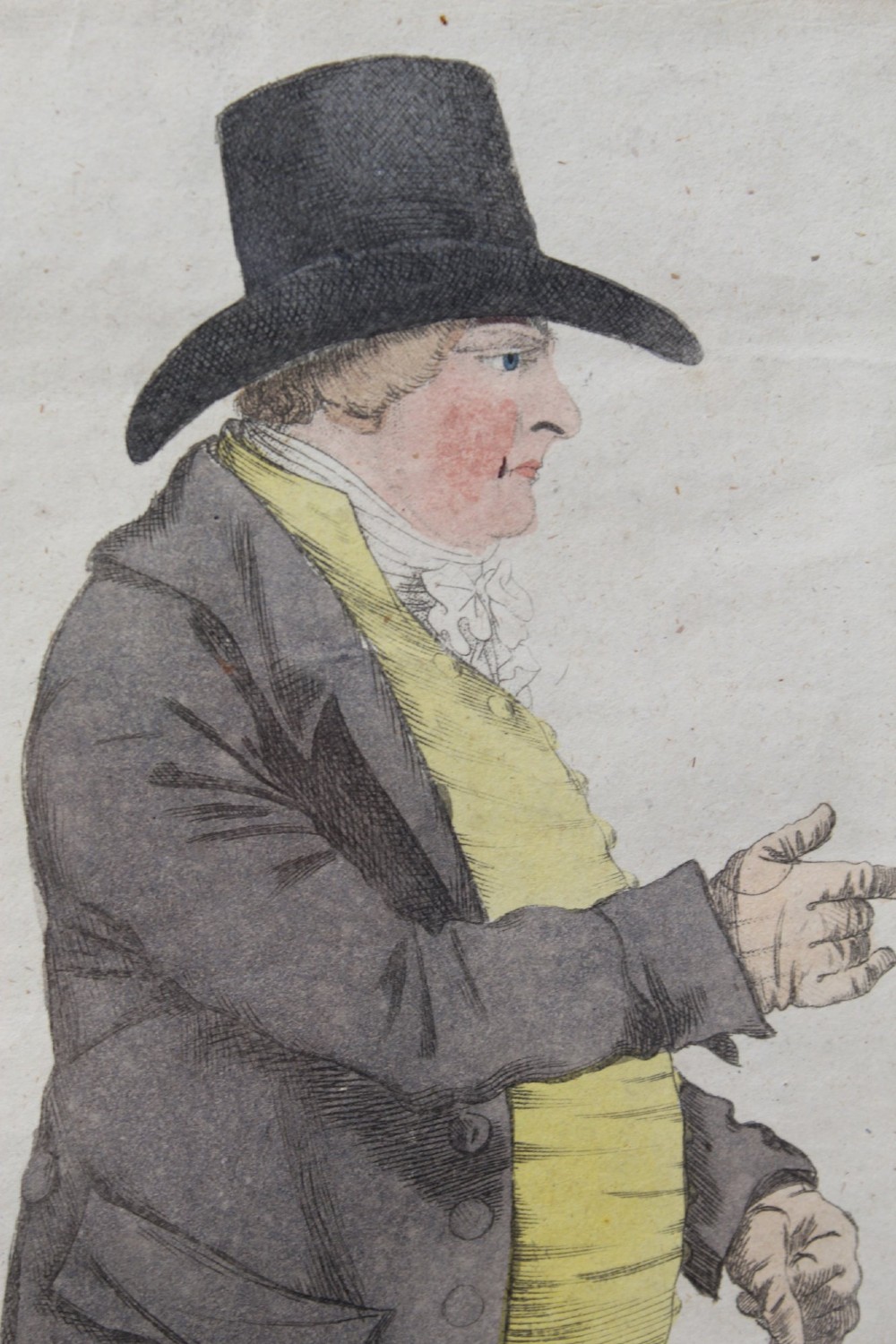 Set 4 Antique Georgian Etchings by Robert Dighton Prints View XI