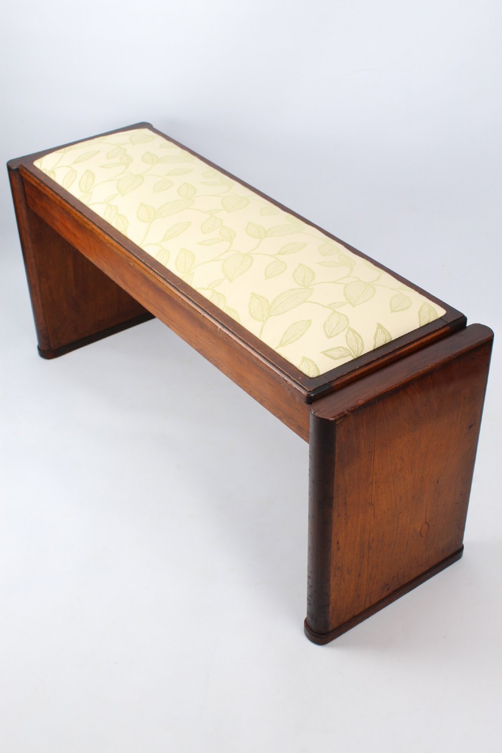 Art Deco Walnut Eavestaff Duet Piano Stool / Bench View II