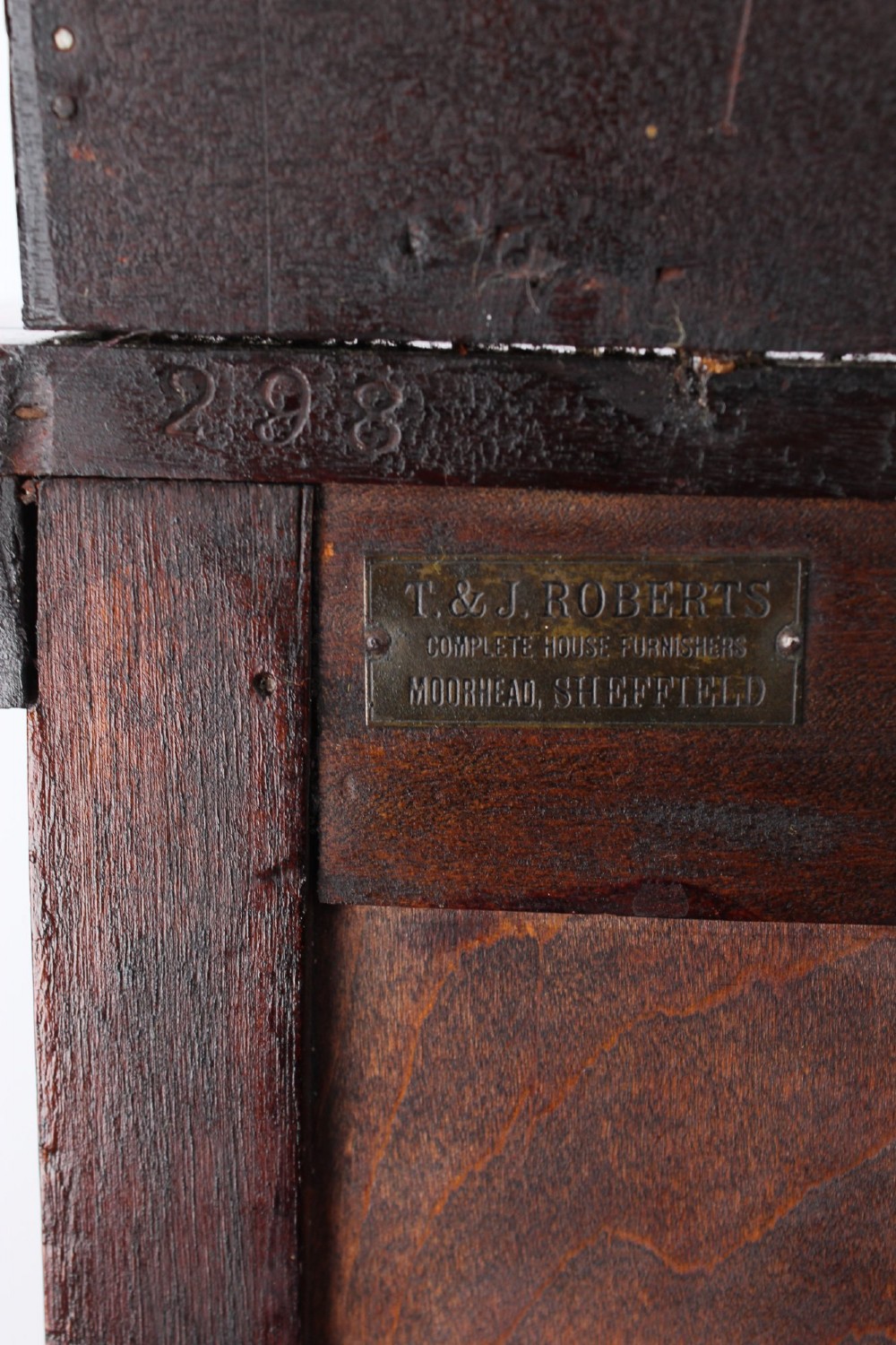 Edwardian Mahogany & Inlaid Music Cabinet with Label View XIII
