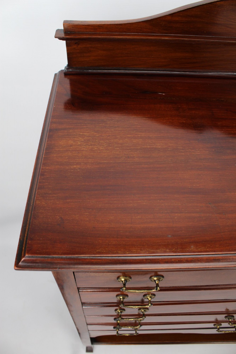 Antique Edwardian Mahogany Music Cabinet View XII