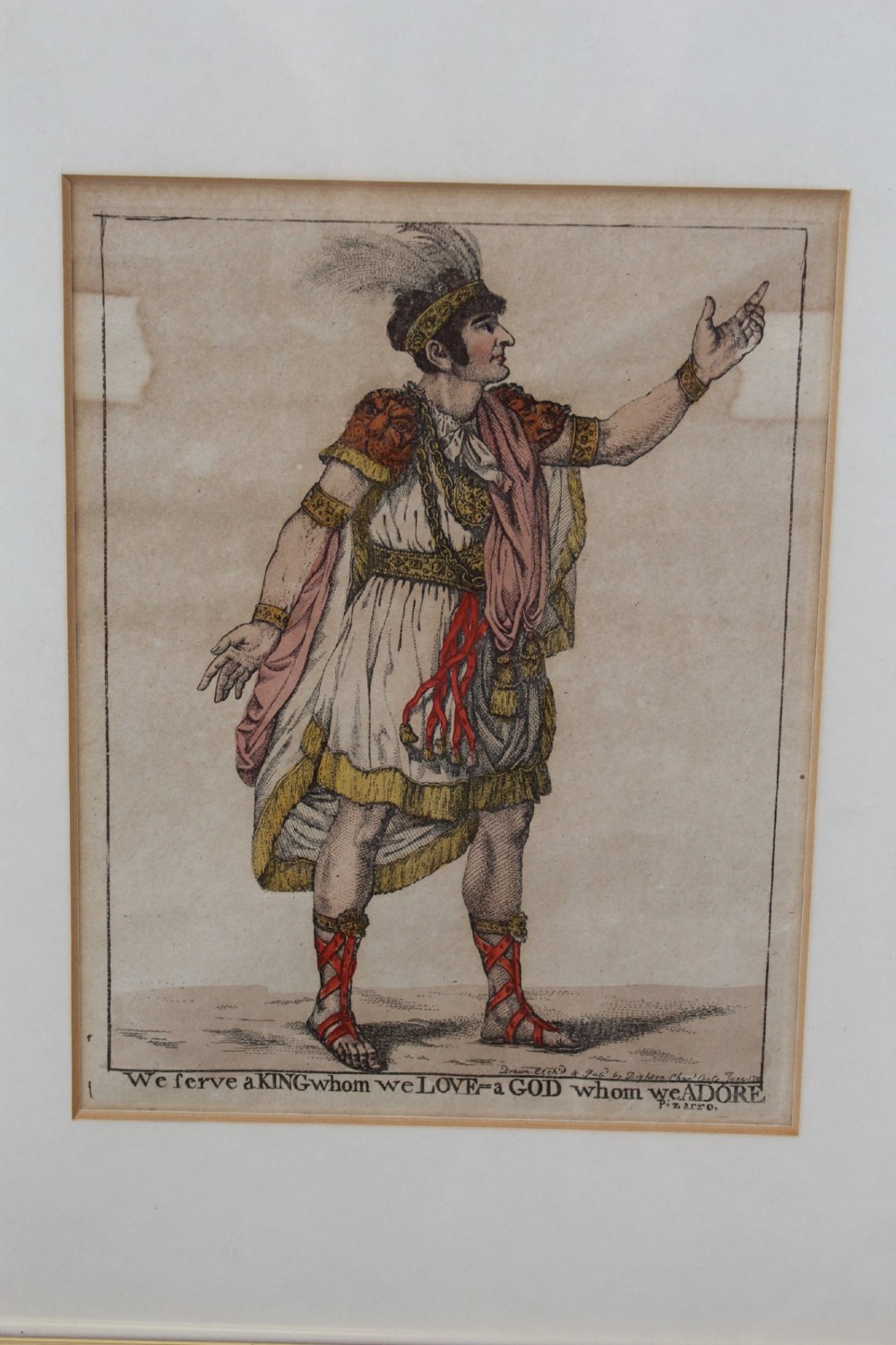 Set 9 Antique Georgian Etchings by Robert Dighton View VIII
