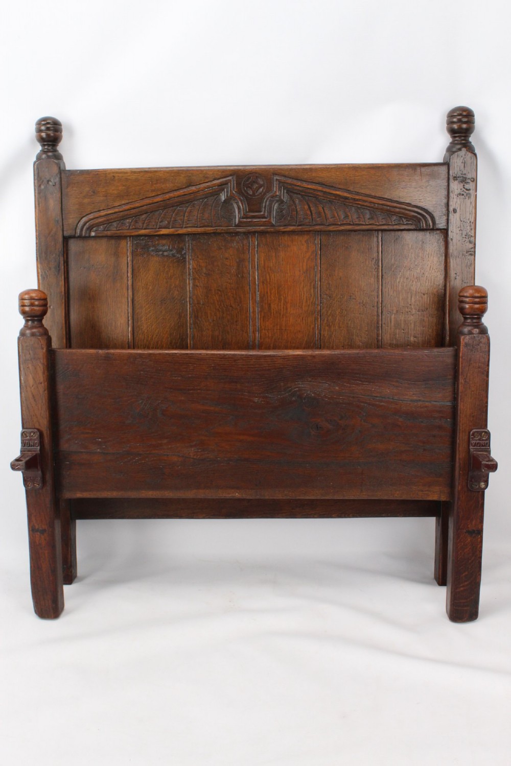Edwardian Oak Single Bed View II
