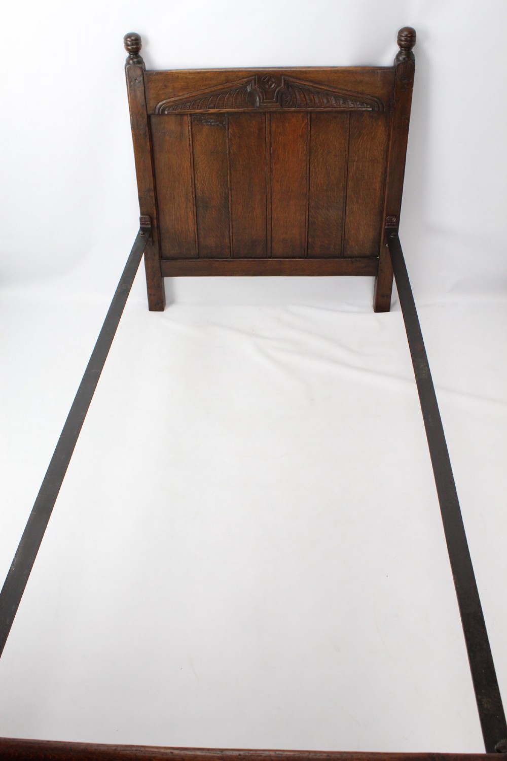 Edwardian Oak Single Bed View V