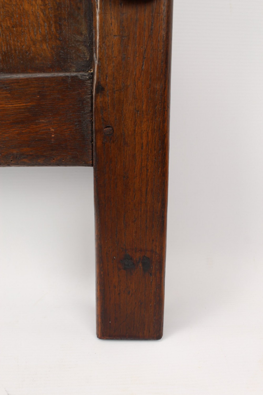 Edwardian Oak Single Bed View IX