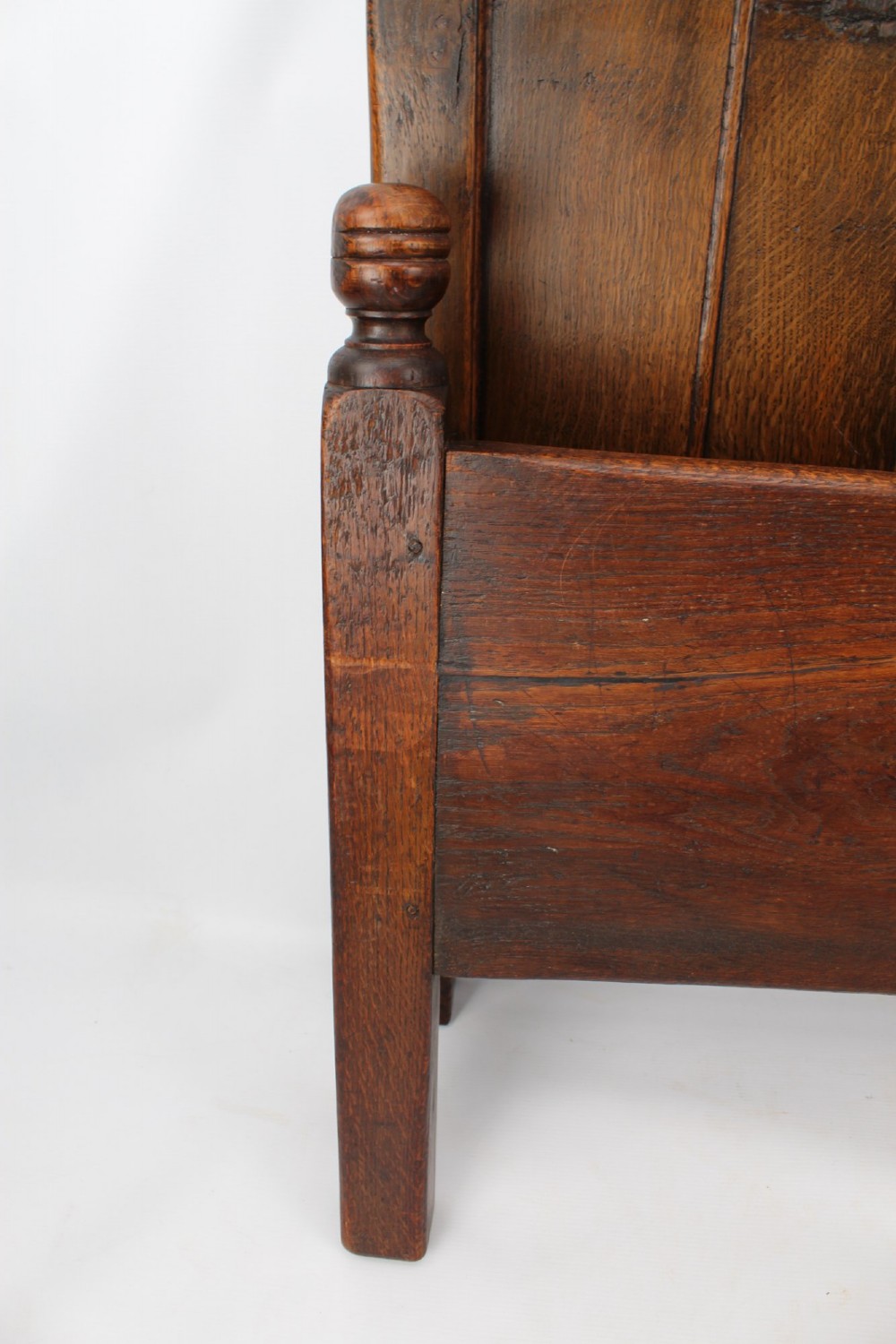 Edwardian Oak Single Bed View X