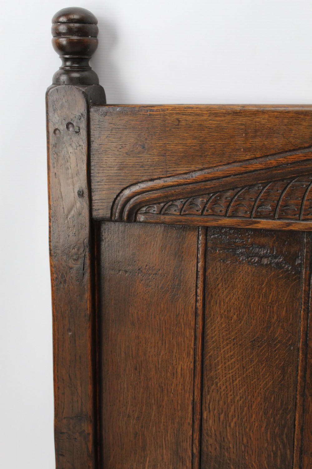 Edwardian Oak Single Bed View XI