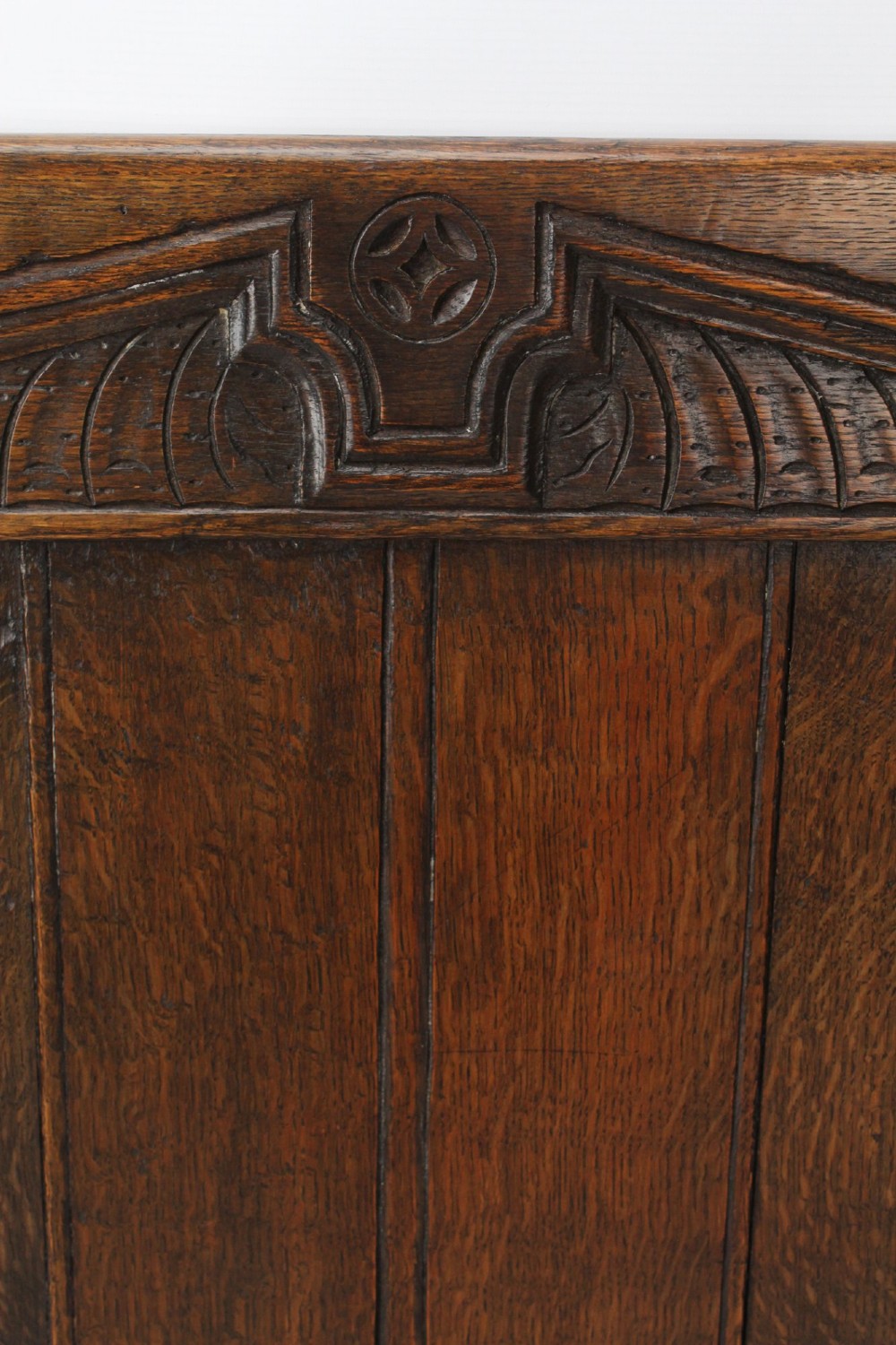 Edwardian Oak Single Bed View XII
