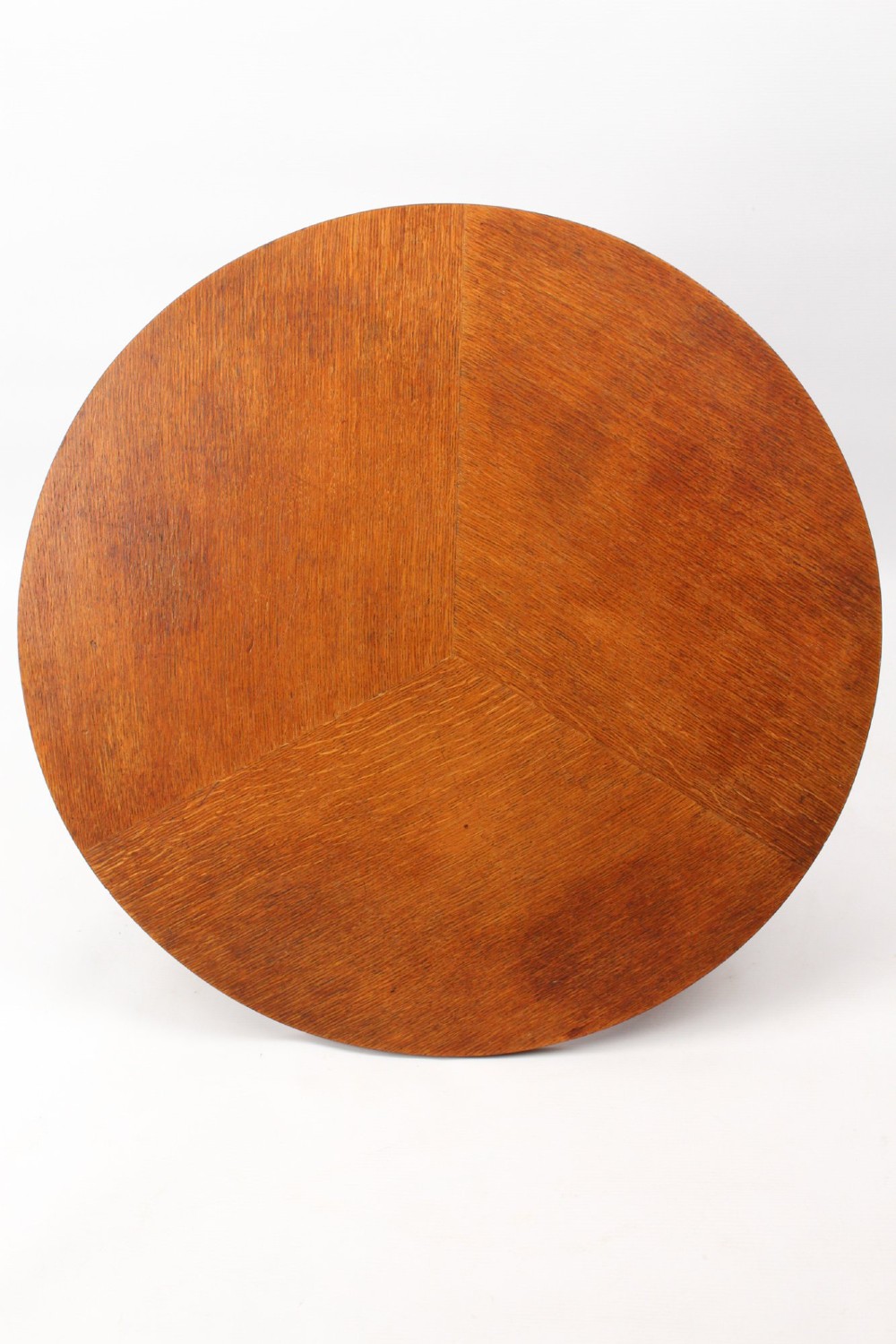 Circular Art Deco Oak Coffee Table View IV
