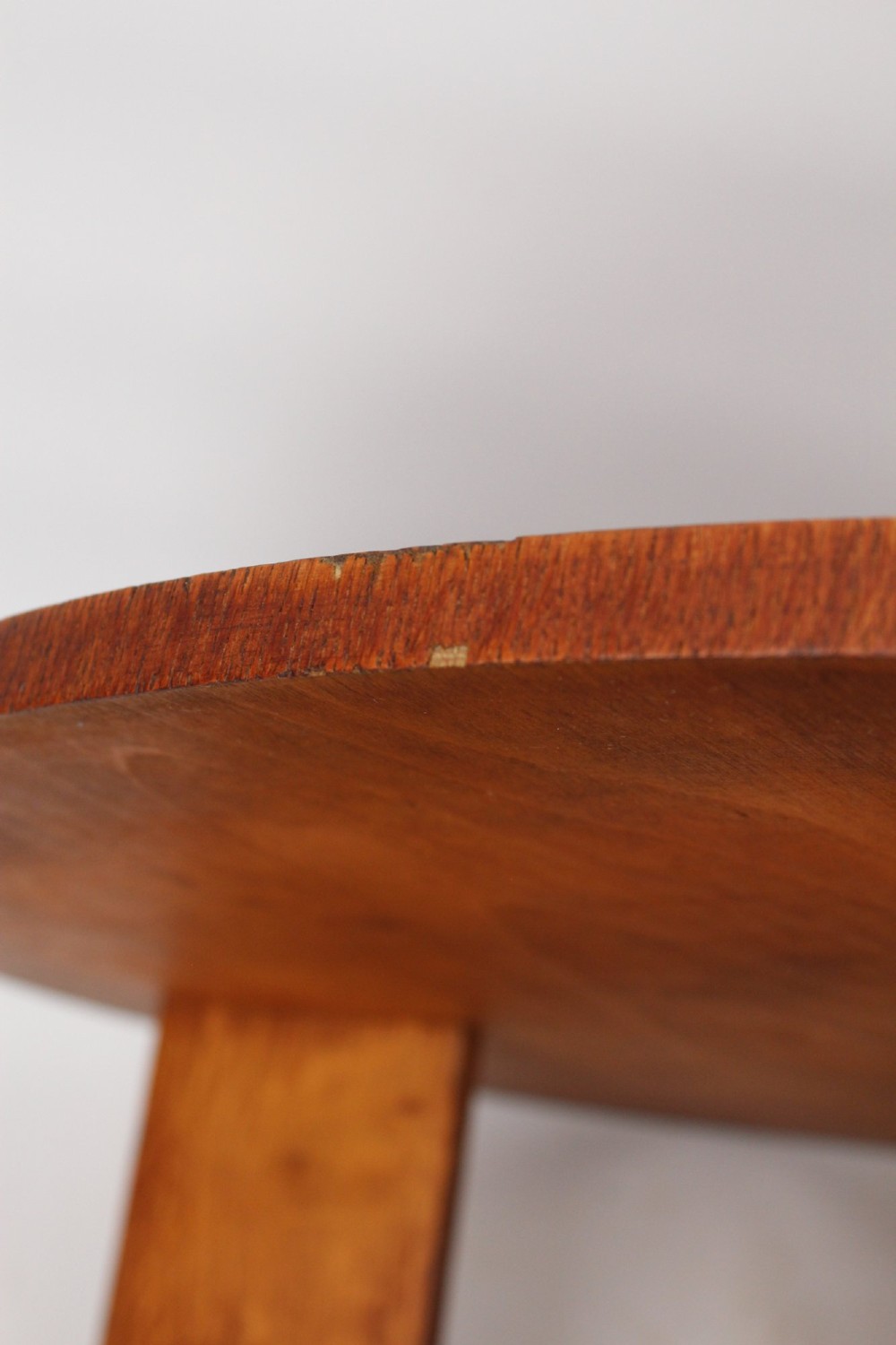 Circular Art Deco Oak Coffee Table View X
