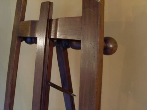 fig 1. A 19thc artists studio easel