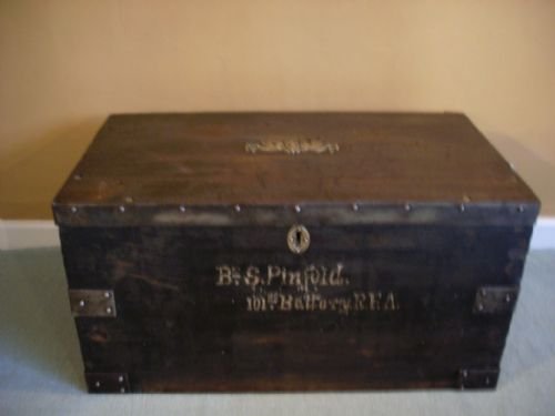A 19thc Military Campaign Trunk