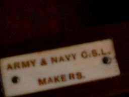 fig 1. A campaign reading stand by Army and Navy