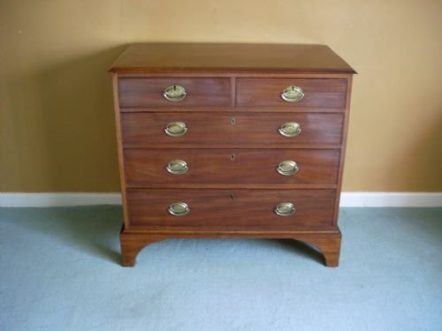 A Small Georgian Mahogany Chest