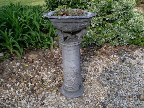 An 18thc Lead Jardinier or Planter