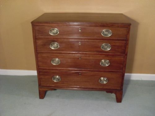 A Small Georgian Mahogany Chest