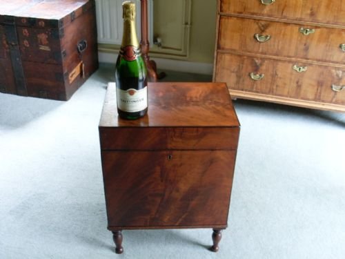 fig 1. A 19thC decanter or bottle box