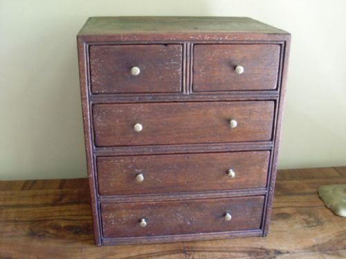 A 19thc Mahogany Watchmakers Chest