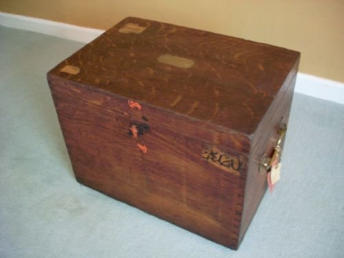 An Interesting 19thc Silver Trunk (Hancocks)