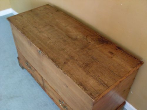 fig 1. A Georgian pine mule chest