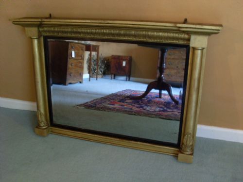 A Regency Overmantle Mirror