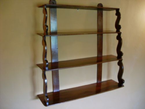 A Set of 19thc Wall Shelves