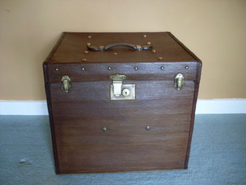 A Late 19thc Rectangular Trunk