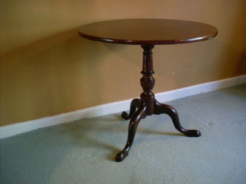 A Geo III Tilt Top Tripod Table