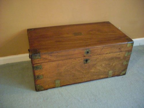 A 19thc Military Campaign Trunk