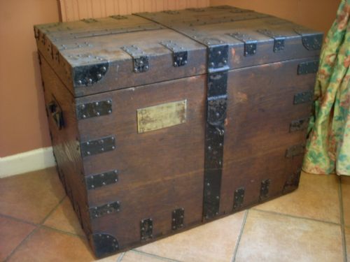 A Good 19thc Mappin Bros Silver Trunk