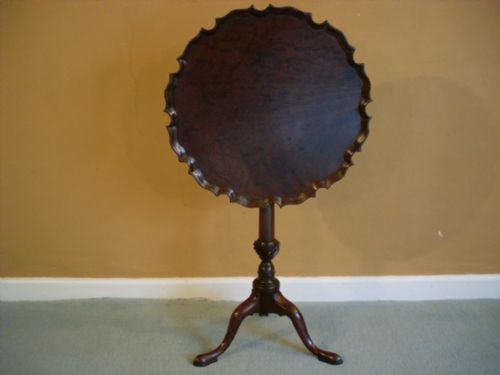 A Georgian Tilt Top Tripod Table