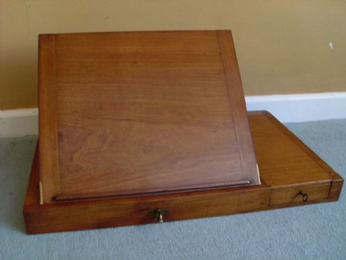 fig 1. A campaign adjustable reading stand