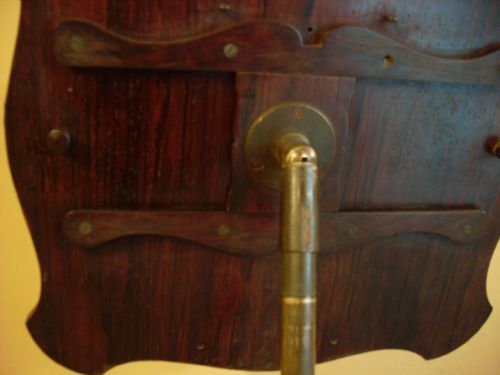fig 1. A William IV rosewood music stand