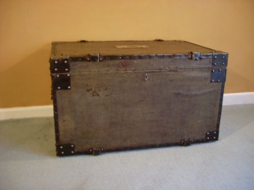A Travelling Trunk Owned by a Military Gentleman