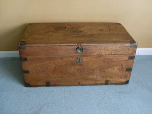 A 19thc Military Campaign Trunk