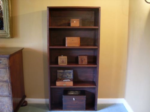 A 19thc Mahogany Campaign Bookcase