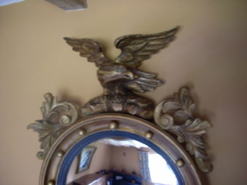 fig 1. An early 19thC convex wall mirror