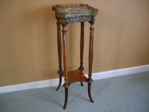 An Ornate French 19thc Torchere