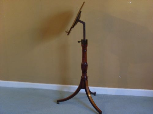 fig 1. A Regency reading or music stand